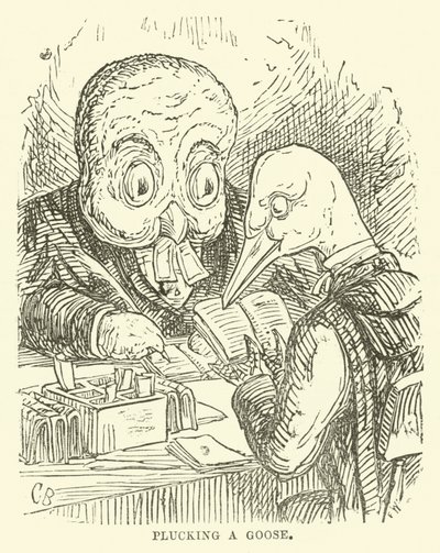 リトル氏バウンサーと彼の友人の緑豊かな緑のイラスト 作： Cuthbert Bradley