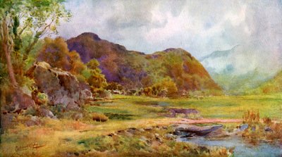 カンバーランド、1924-1926年、ロドール近郊の沼地 作： Cuthbert Rigby