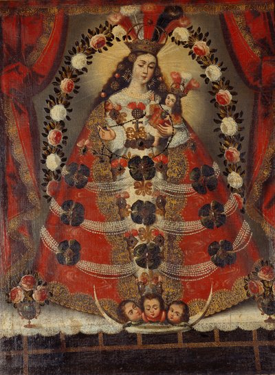 無原罪懐胎、1700年頃 作： Cuzco School