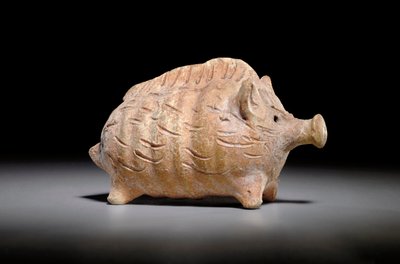 ヘレニズム時代のガラガラ 紀元前1世紀頃 （テラコッタ 作： Cypriot Cypriot