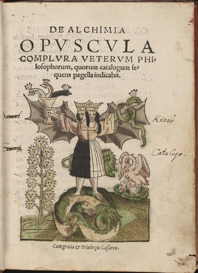 De Alchimia opvscvla complvra vetervm philosophorum、1550 作： Cyriacus Jacob