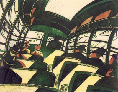 サンシャインルーフ、1934年頃（リソ） 作： Cyril Edward Power