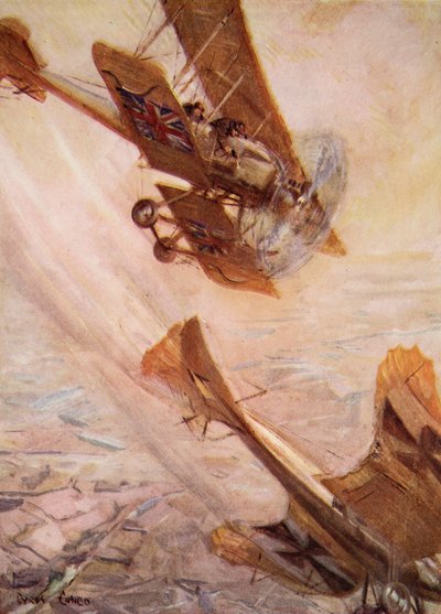 「小屋で言われた：YMCAギフトブック」のイラスト、1916年発行 作： Cyrus Cuneo
