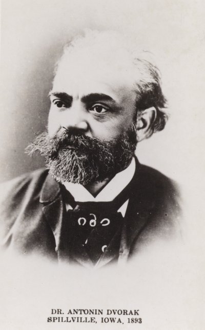 アントニンドヴォルザーク、アイオワ州スピルビル、1893 作： Czech Photographer