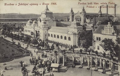 ジュビリー展、プラハ、1908 作： Czech Photographer
