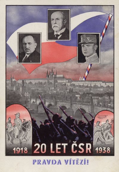 1918年-1938年のチェコスロバキア独立を祝う 作： Czech School