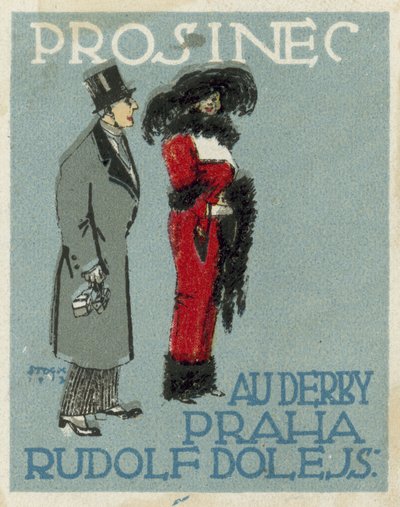 12月。 Au Derby Rudolf Doleファッション、プラハ 作： Czech School