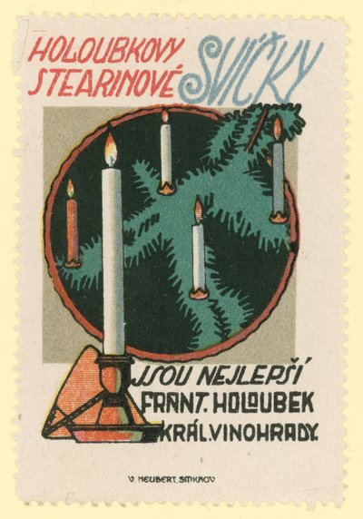 Frantisek Holoubekキャンドル 作： Czech School