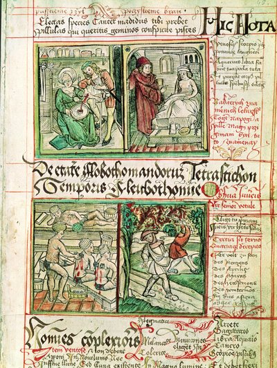 Tractatus de Pestilenciaから病気を治す方法 作： Czech School