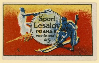 レサロフスポーツ用品、プラハ 作： Czech School