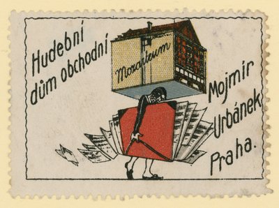 Mojmir Urbanek音楽資料、プラハ 作： Czech School