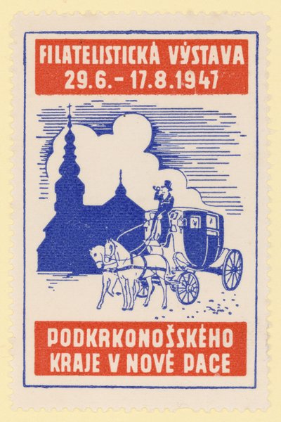 切手展、チェコソルバキア、1947 作： Czech School