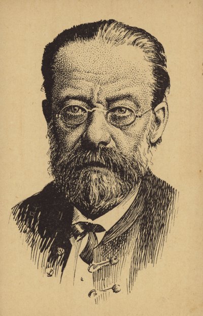 Bedrich Smetanaの肖像 作： Czech School