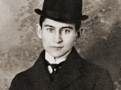 フランツ・カフカの肖像、1910 作： Czech School