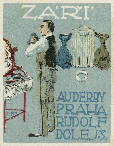 9月。 Au Derby Rudolf Doleファッション、プラハ 作： Czech School