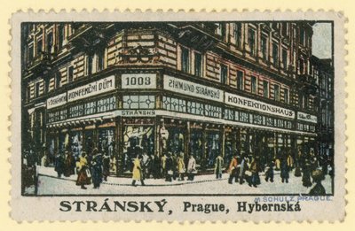 Stransky菓子屋、Hybernskaストリート、プラハ 作： Czech School