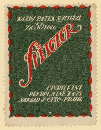Svetozor Magazine 作： Czech School