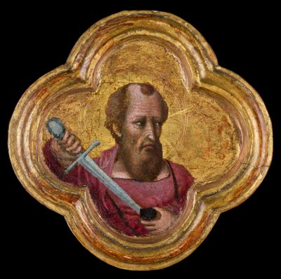 セントポール（パネル上のテンペラ） 作： Dalmasio di Jacopo Scannabecchi Dalmasio di Jacopo Scannabecchi