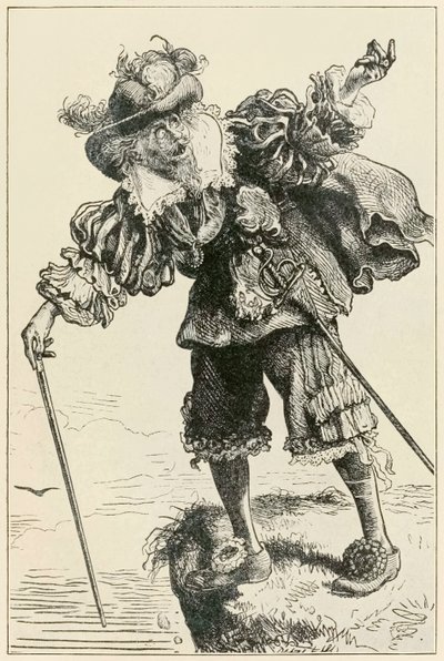 クリスチャンで笑う無神論者、巡礼者からの希望この世からの進歩、ジョン・バニヤン（1628-1688）作、トーマス・ダルジエル（1823-1906）作 作： Dalziel Brothers