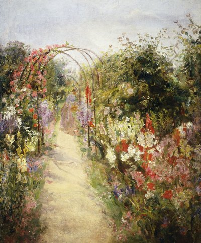 庭の水やり 作： Dame Ethel Walker