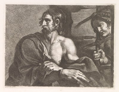 サロメが訪れた監獄の洗礼者聖ヨハネ 作： Damiano Pernati