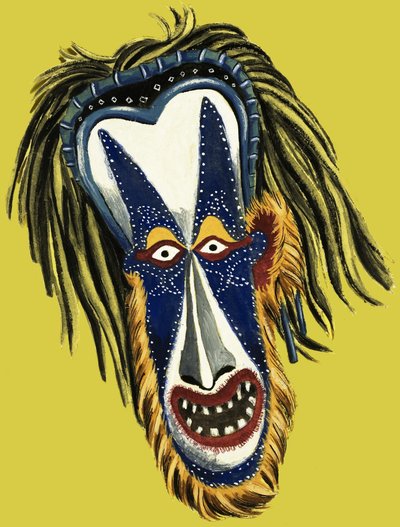 日本の演劇マスク 作： Dan Escott