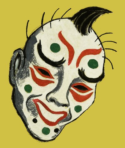 日本の演劇マスク 作： Dan Escott