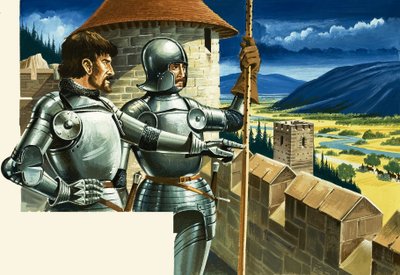 城壁を見渡す 作： Dan Escott