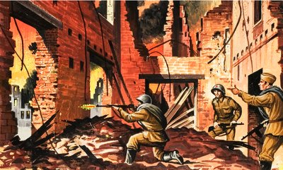 第二次世界大戦中のスターリングラード防衛 作： Dan Escott