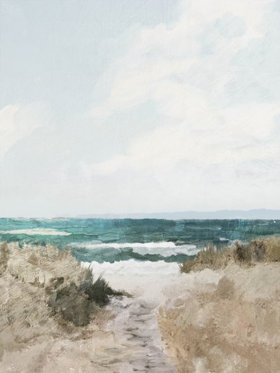 ビーチの小道 作： Dan Hobday