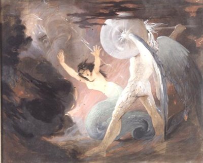神話のシーン (ガッシュ) 作： Daniel Maclise