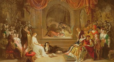 ハムレット 作： Daniel Maclise