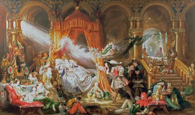 眠れる森の美女 作： Daniel Maclise
