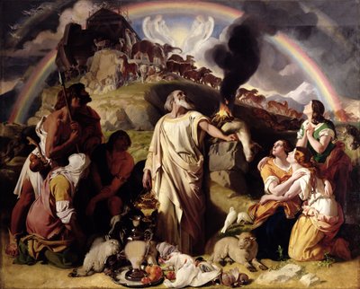 ノアの犠牲 作： Daniel Maclise