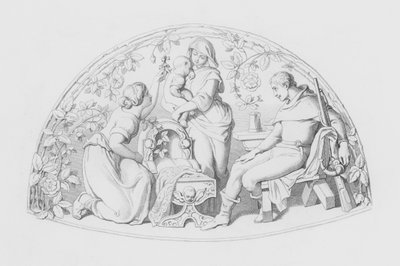 シェイクスピア「幼児」（版画 作： Daniel (after) Maclise
