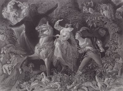ウンディーネ（彫刻 作： Daniel (after) Maclise
