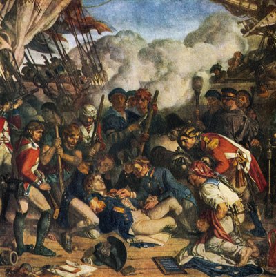 NELSON Horatio（Lord）- 作： Daniel 1806 70 Maclise