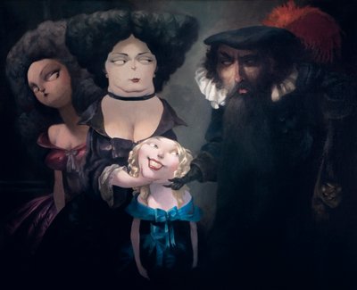 Charles Perrault（1628-1703）によるBluebeardからの提案 作： Daniel Cacouault