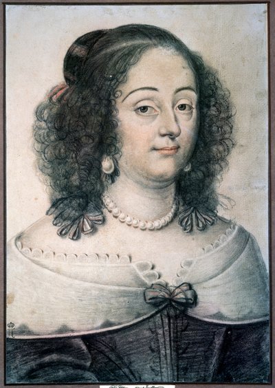 「女性の肖像」、1640年。 作： Daniel Dumonstier
