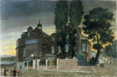 サドラーズウェルズ、1826年 作： Daniel Havell