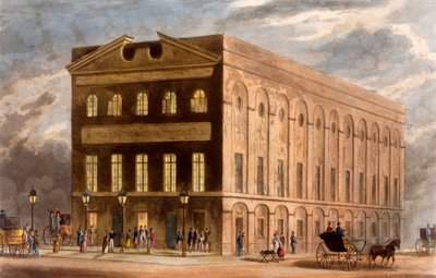ロイヤルクーボーシアター、1826年 作： Daniel Havell
