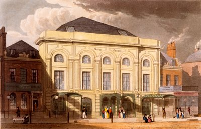 サリーシアター、ロンドン、1826年 作： Daniel Havell