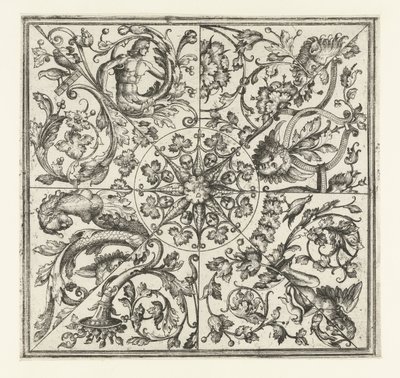 天井装飾 作： Daniel Hopfer (I)