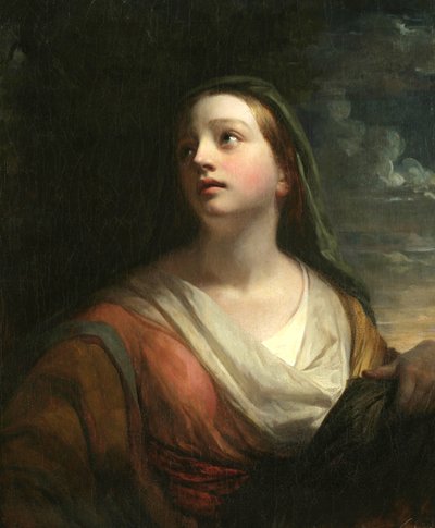 シビル、1839 作： Daniel Huntington