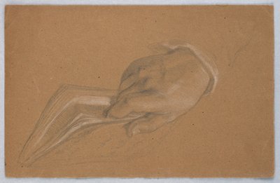 ドローイング、アレクサンのための習作の可能性、1864年 作： Daniel Huntington