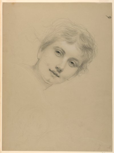 素描、『ナショナル・アク』のための習作、1887年 作： Daniel Huntington