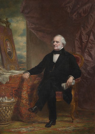 ジョージ・ピーボディ (1795-1869) 作： Daniel Huntington