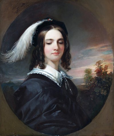 メアリーインマン、1844年。 作： Daniel Huntington