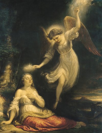 マーシーズドリーム、1858年。 作： Daniel Huntington
