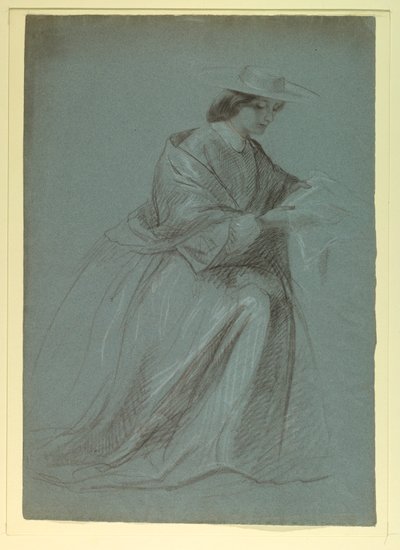 Mrs. Sheppard Gandy 着席 作： Daniel Huntington